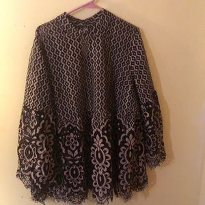 Gorgeous lace top from Lane Bryant!